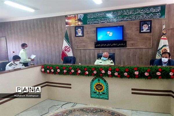 دیدار رئیس و اعضای شورای هماهنگی راه و شهرسازی خراسان جنوبی با فرماندهی  انتظامی استان