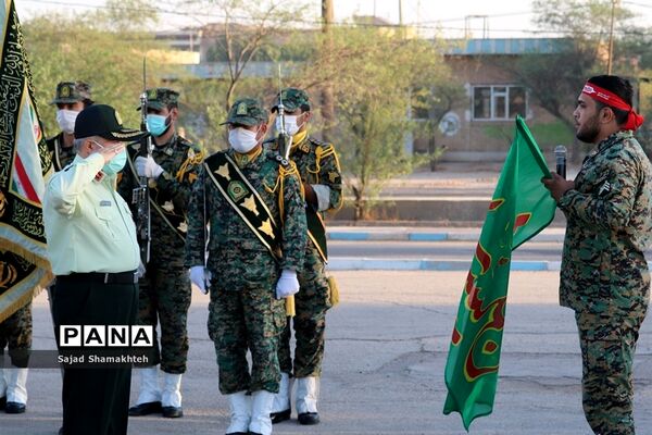 مراسم صبحگاه  یگان ویژه استان خوزستان