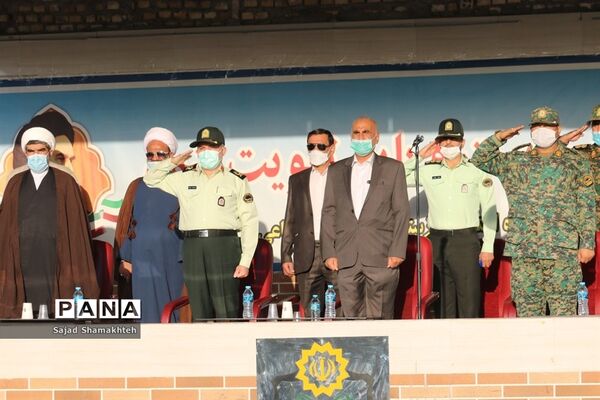 مراسم صبحگاه  یگان ویژه استان خوزستان