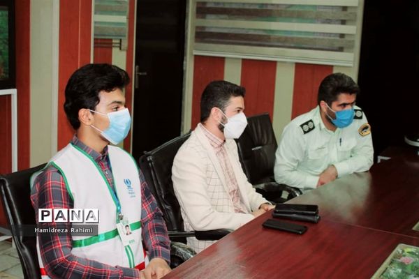 دیدار با سرپرست کلانتری کیانشهر منطقه ۱۵ به مناسبت هفته نیروی انتظامی