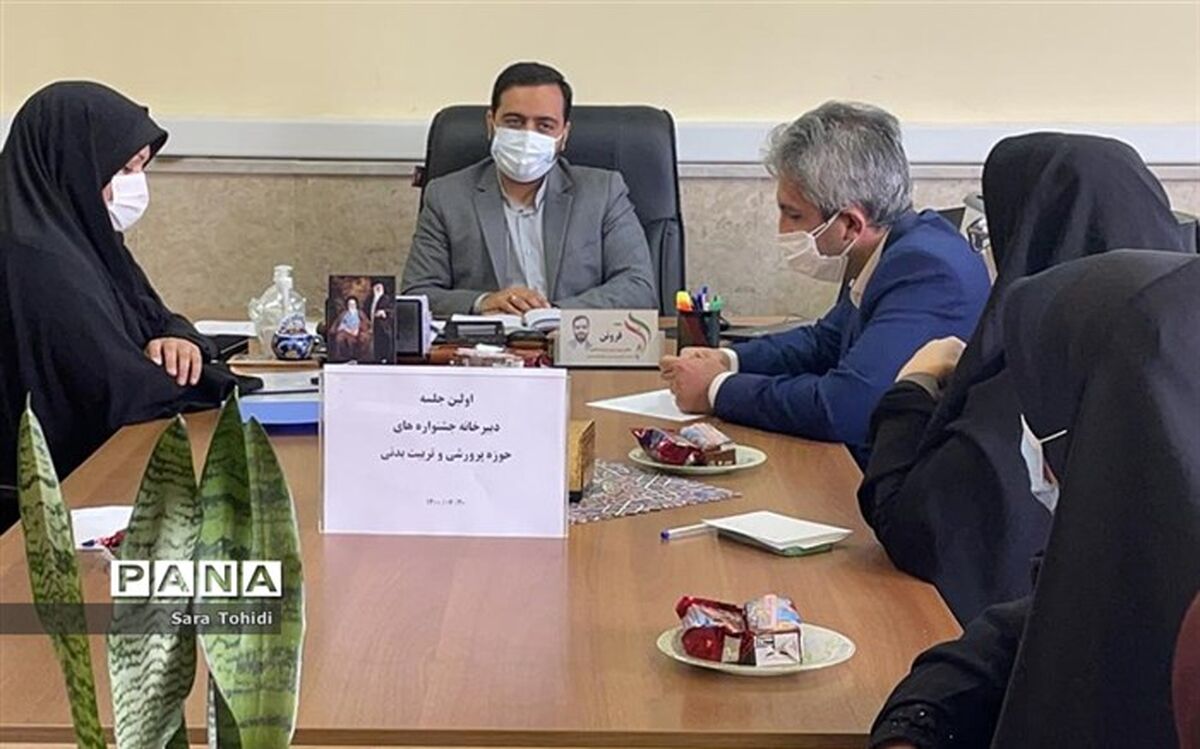 برگزاری جلسه دبیرخانه جشنواره‌های حوزه‌ پرورشی و تربیت‌بدنی در پردیس