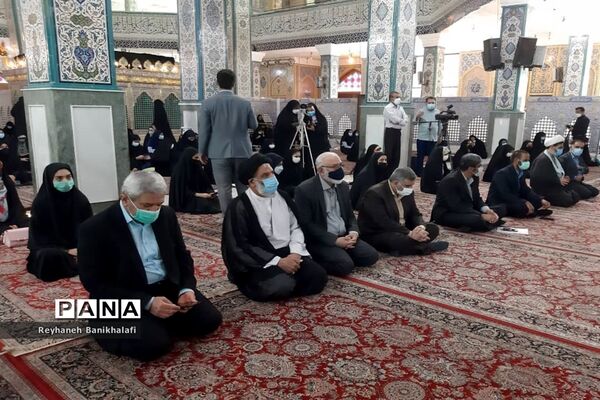 مراسم استانی بزرگداشت نهم ربیع الاول سالروز آغاز امامت و ولایت حضرت مهدی (عج) در اهواز