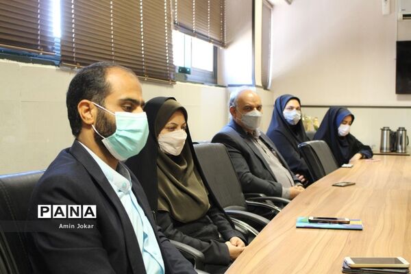 نشست سازمان آتش نشانی  و خدمات ایمنی  شهرداری شهر شیراز با سازمان دانش آموزی استان فارس