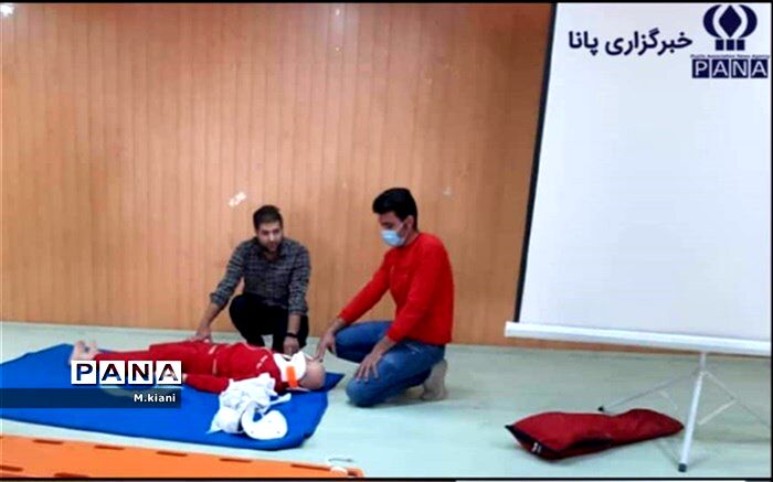برگزاری دوره تخصصی پیش بیمارستانی هلال احمر