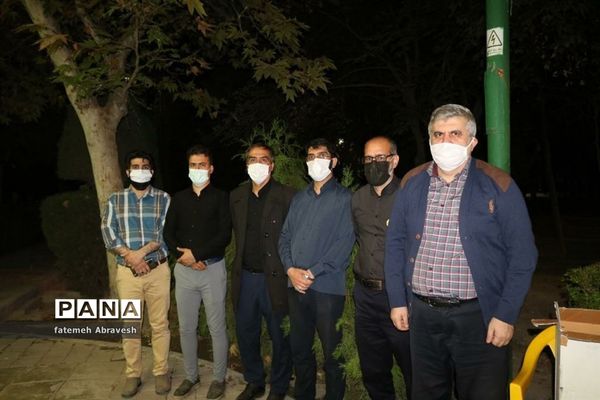 برگزاری محفل معنوی هیأت خدام الرضا (ع)، در منطقه ۱۴