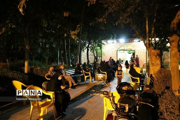 برگزاری محفل معنوی هیأت خدام الرضا (ع)، در منطقه ۱۴