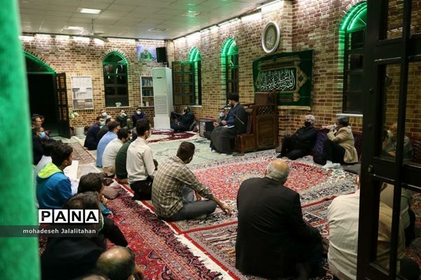 برگزاری محفل معنوی هیأت خدام الرضا (ع)، در منطقه ۱۴
