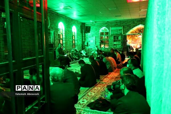 برگزاری محفل معنوی هیأت خدام الرضا (ع)، در منطقه ۱۴
