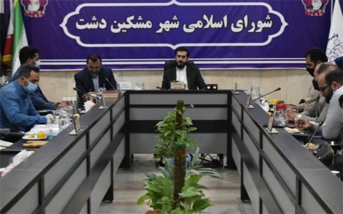 بررسی مشکلات شهری و املاک مشکین‌دشت در شورای شهر