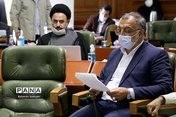 جلسه شورای اسلامی شهر تهران