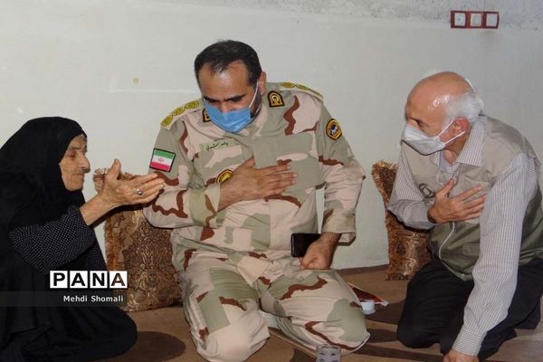 اردوی جهادی مشترک در روستای بن بید استان بوشهر