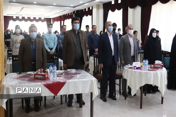 تجلیل از قهرمانان، مقام آوران و نام آوران عرصه‌های ورزشی و قرآنی در سطح بین‌المللی و کشوری ناحیه پنج