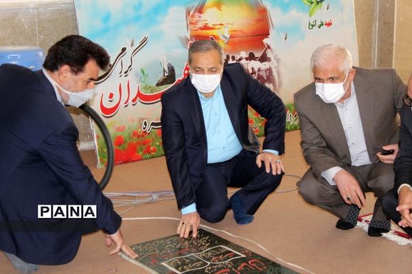 ادای احترام سرپرست وزارت آموزش و پرورش به مقام شامخ شهدای استان کهگیلویه و بویراحمد