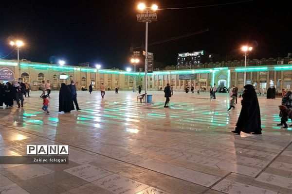 زائرین حرم حضرت عبدالعظیم الحسنی(ع) درشهرری
