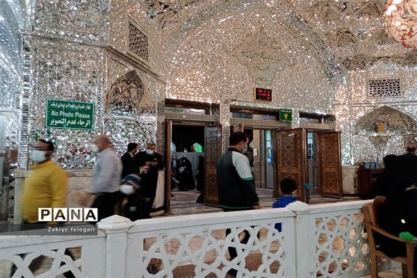 زائرین حرم حضرت عبدالعظیم الحسنی(ع) درشهرری