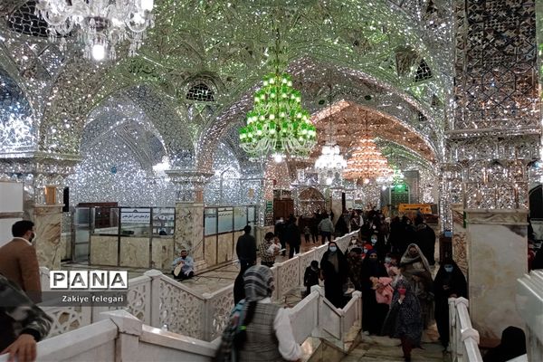 زائرین حرم حضرت عبدالعظیم الحسنی(ع) درشهرری