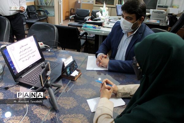 نشست مجازی مدیر و رابطین سازمان دانش‌آموزی سراسر کشور