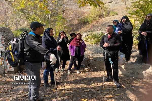 کوهنوردی همکاران اداری منطقه ۲ به مناسبت هفته تربیت‌بدنی