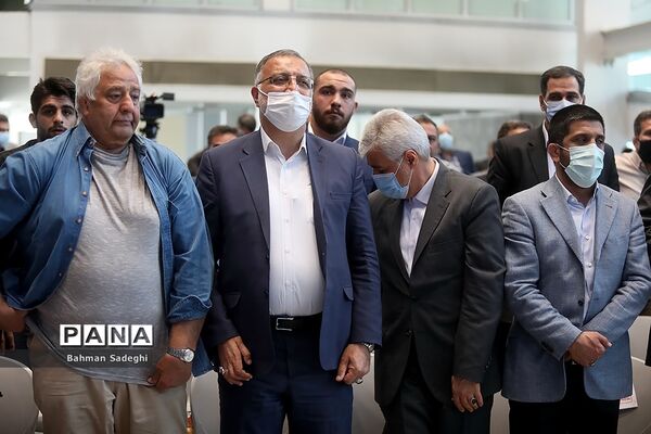 مراسم تجلیل از کشتی‌گیران تیم ملی