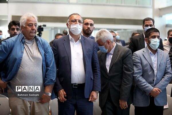 مراسم تجلیل از کشتی‌گیران تیم ملی