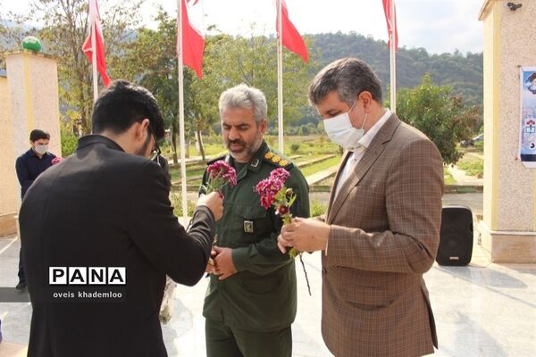 آیین افتتاح هفته بسیج دانش‌آموزی در شهرستان گلوگاه