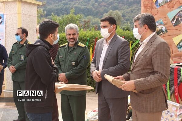 آیین افتتاح هفته بسیج دانش‌آموزی در شهرستان گلوگاه
