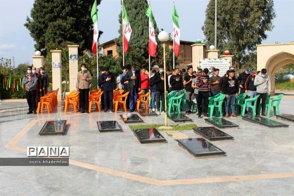 آیین افتتاح هفته بسیج دانش‌آموزی در شهرستان گلوگاه