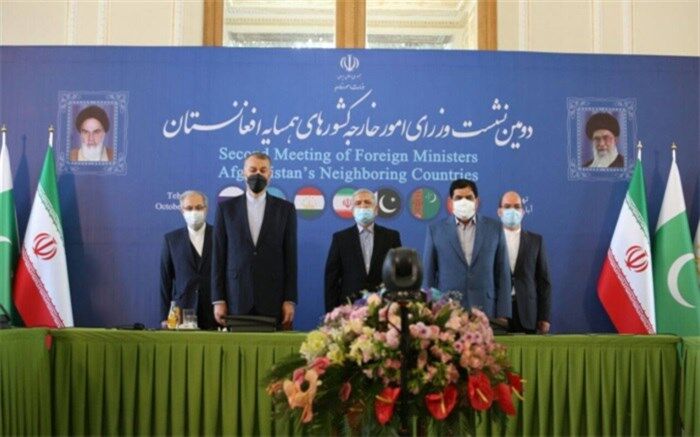 بیانیه مشترک وزرای خارجه کشورهای همسایه افغانستان