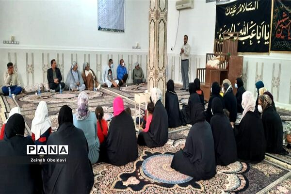 دیدار چهره به چهره اهالی روستای حلاف حمیدیه با مسئولان آموزش و پرورش شهرستان