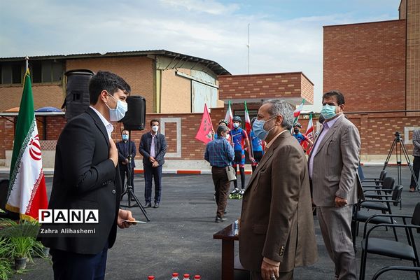 آیین افتتاح دو مدرسه خیرساز در منطقه 18 شهر تهران