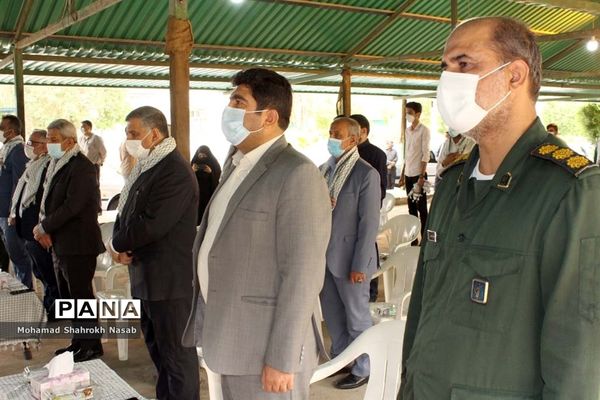 آیین میثاق با شهدا و افتتاحیه هفته بسیج دانش‌آموزی در اهواز