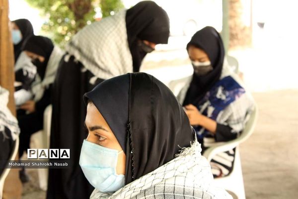 آیین میثاق با شهدا و افتتاحیه هفته بسیج دانش‌آموزی در اهواز