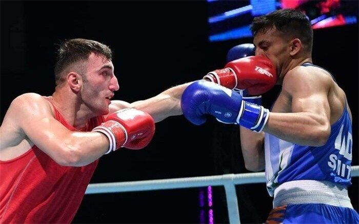 بوکس قهرمانی جهان؛ پیروزی مقتدرانه قشقایی در گام اول