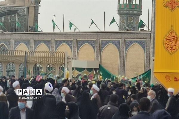 اسقبال از کاروان نمادین ورود حضرت معصومه(س) به قم