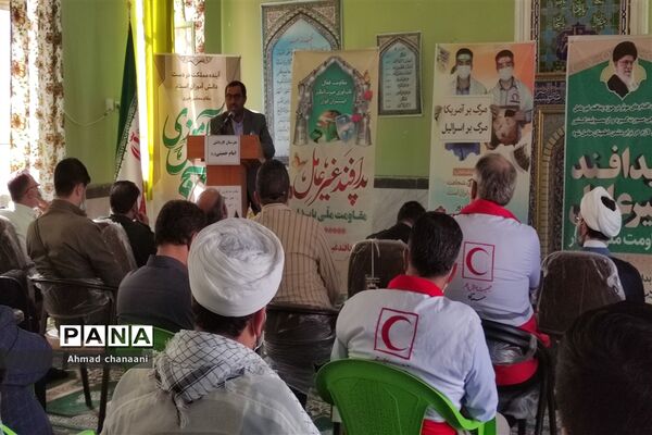 نواختن زنگ پدافند غیرعامل در مدارس کارون