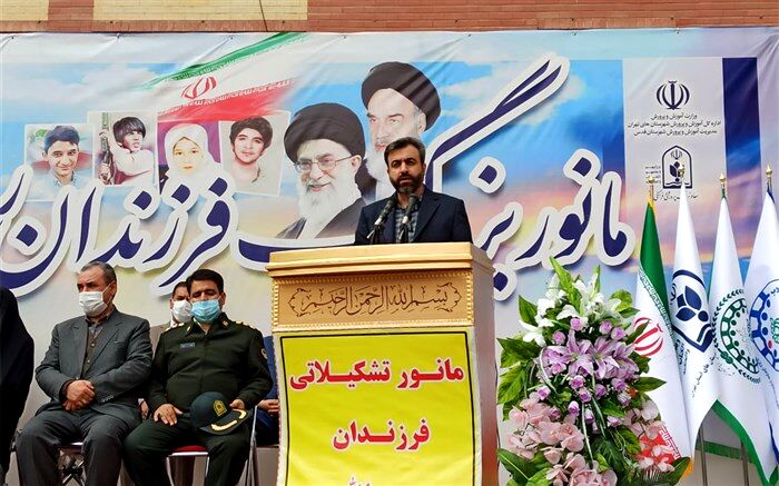 مانور بزرگ فرزندان روح الله  و زنگ استکبارستیزی درشهرستان قدس+ فیلم