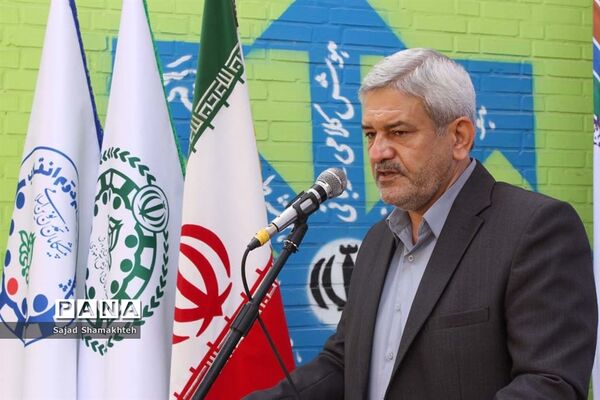 آیین نمادین زنگ استانی پدافند غیرعامل در اهواز