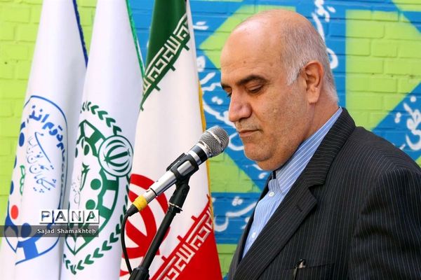 آیین نمادین زنگ استانی پدافند غیرعامل در اهواز