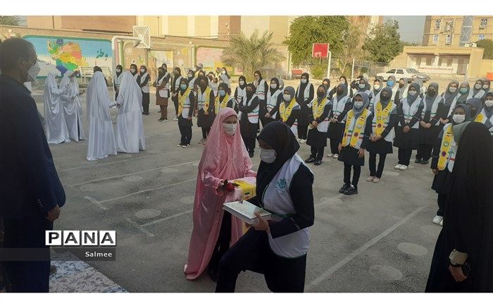 برگزاری مانور تشکیلاتی فرزندان روح الله در شادگان