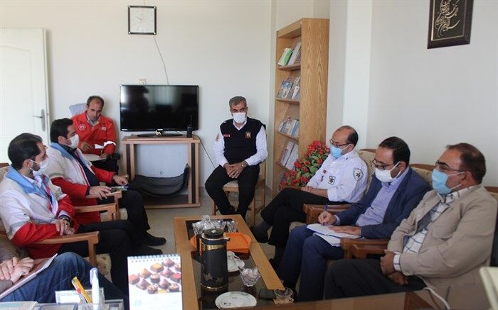 جلسه هماهنگی برگزاری مانور زلزله در قم برگزار شد