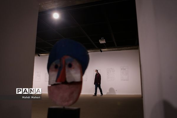 آیین گشایش نمایشگاه «مروری بر آثار مهدی سحابی»