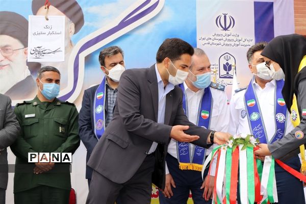 مانور بزرگ فرزندان روح الله زنگ استکبارستیزی در شهرستان قدس