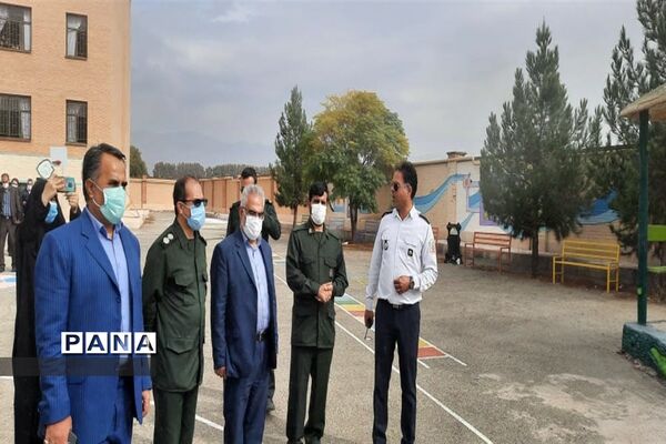 برگزاری مانور پدافند غیر عامل در شهرستان نظر آباد