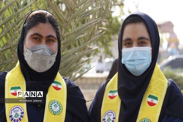 آیین نمادین زنگ استکبار ستیزی در ساحل خلیج همیشه فارس دلوار