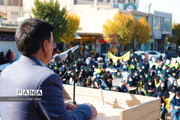 برگزاری مراسم 13 آبان در شهرستان آباده