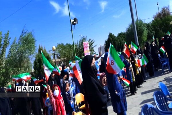 فریاد استکبار ستیزی در گلزار شهدا جوادآباد
