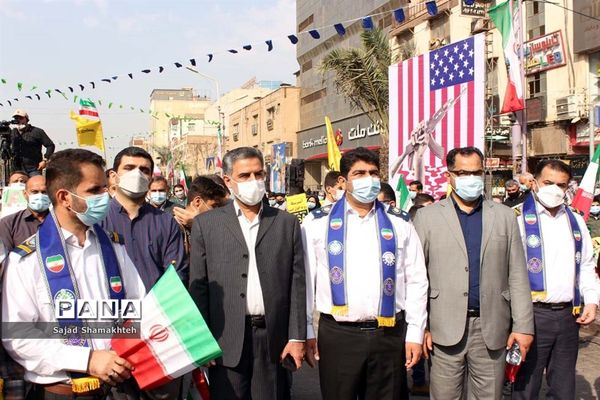 گرامیداشت روز ۱۳ آبان در اهواز