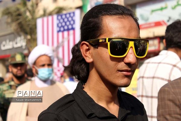 گرامیداشت روز ۱۳ آبان در اهواز