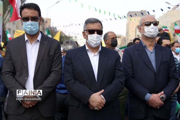 گرامیداشت روز ۱۳ آبان در اهواز