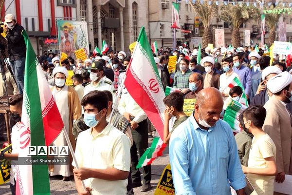 گرامیداشت روز ۱۳ آبان در اهواز